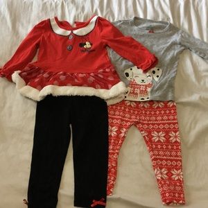 Baby Girl 12-18 Mo Lot of 2 Outfits